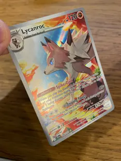 NEAR MINT! Lycanroc (166/159) Journey Together Illustration Rare Pokemon Card! - Image 3
