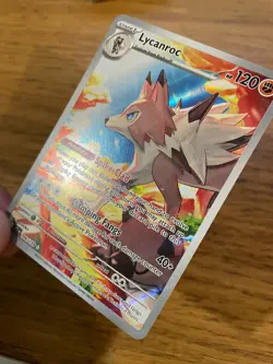 NEAR MINT! Lycanroc (166/159) Journey Together Illustration Rare Pokemon Card! - Image 4