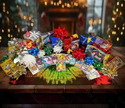 5000 Pokemon TCG Card Holiday Gift Bundle! + 5 Random EX, GX, V, Mega, Full Art - Image 3