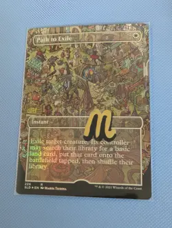 Foil Path To Exile - RARE MTG Artist Proof Signed Marija Tiurina - Secret Lair - Image 2