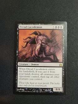 Dread Cacodemon Commander 2011 LP MTG - Image 1