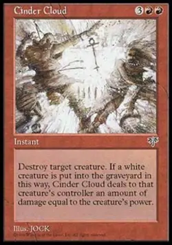 Cinder Cloud - Medium Play MTG Mirage - Image 1