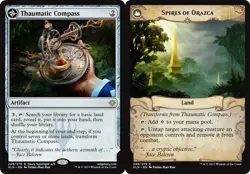 MTG - Thaumatic Compass // Spires of Orazca, Ixalan - Image 1