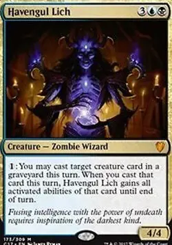 MTG - Havengul Lich, Commander 2017 - Image 1