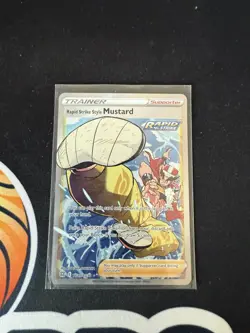 Rapid Strike Style Mustard TG27/TG30 - Brilliant Stars - Pokemon TCG - NM - Image 1
