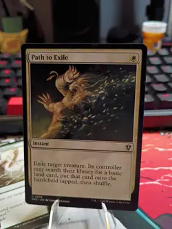 Path to Exile - Commander: Murders at Karlov Manor MKC- MTG - NM - Magic - 78 U - Image 1