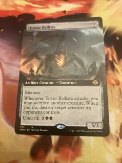 Terror Ballista (Extended Art) #375 (NM) Brothers' War BRO Magic MTG - Image 1