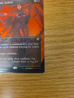 Deadly Rollick X1 Mtg Commander Masters Nm Foil Borderless - Image 2