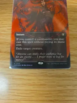 Deadly Rollick X1 Mtg Commander Masters Nm Foil Borderless - Image 5