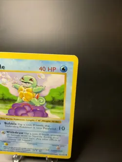 Squirtle 63/102 Base Set Shadowless Vintage Pokemon Card NM-LP WOTC 1999 - Image 4