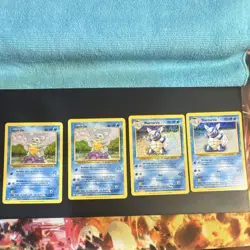 Pokemon TCG 2023 PTCG Classic Squirtle & Wartortle Holo 4 Card Lot - Image 1