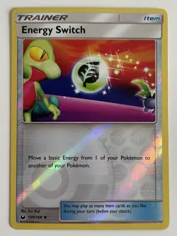 Energy Switch 129/168 Pokemon TCG SM Celestial Storm Reverse Holo HP - Image 1