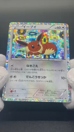 [No Import Duty (US)] Eevee Collection Black & White 189/BW-P Pokemon Card - Image 2