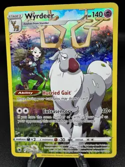 Pokemon TCG Wyrdeer TG06/TG30 Astral Radiance Ultra Rare - MP - Image 1