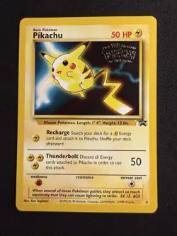 Pikachu (Movie Promo) 04/53 Wotc Promo Regular Pokemon TCG - Image 1