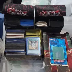 Yu-Gi-Oh! TCG Konami Card Lot Spell, Trap, Monster Dark Magician, Box - Image 3