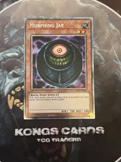RA03-EN098 "Morphing Jar" Platinum Secret Rare YuGiOh! NM - Image 1
