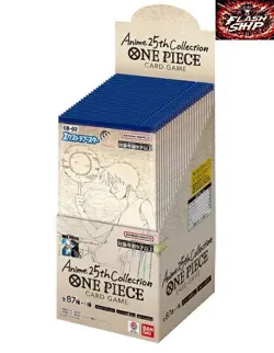 ONE PIECE Card EXTRA Anime 25th EB-02 Booster Box SEALED Japanese - Image 2