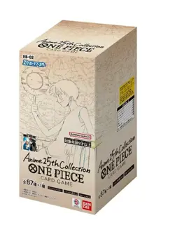 ONE PIECE Card EXTRA Anime 25th EB-02 Booster Box SEALED Japanese - Image 3