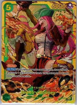 Jewelry Bonney OP12-118 SEC English Legacy of the Master - One Piece Card - NM - Image 1