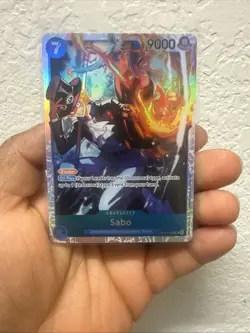 Sabo OP15-046 SR One Piece TCG OP15 Foil English Adventure On Kami's Island - Image 1
