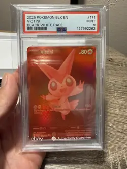 Victini PSA 9 171/086 Black Bolt #171 Special Illustration Rare Pokemon Card - Image 1