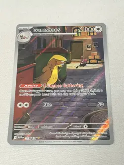 Pokemon TCG Gumshoos Illustration Rare Card #153/132 Mega Evolutions - Image 1