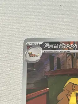 Pokemon TCG Gumshoos Illustration Rare Card #153/132 Mega Evolutions - Image 2