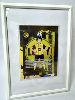 ONE PIECE x BVB 09 Dortmund Promo Karte Card ST13-003 Monkey D Luffy sealed - Image 1