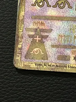 Ancient Mew 2000 Pokemon Movie Promo Vintage Card DAMAGED Holo Rare - Image 5