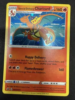 Holofoil Special Delivery Charizard SWSH075 Pokemon | Sword & Shield Promo - Image 1