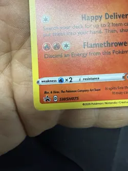 Holofoil Special Delivery Charizard SWSH075 Pokemon | Sword & Shield Promo - Image 5