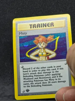 Pokemon Gym Heroes 1st Edition Misty's 18/132 (LP/MP) See Desc. - Image 4