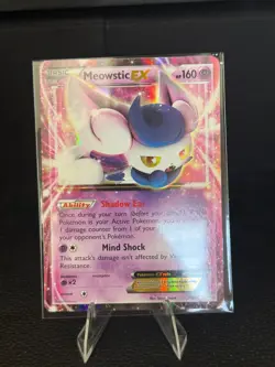 Meowstic EX 37/83 Holo Rare EX Generations Pokemon Near Mint - Image 1