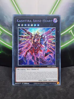 Yugioh Kashtira Arise-Heart PHHY-EN046 Secret Rare 1st Edition NM - Image 1