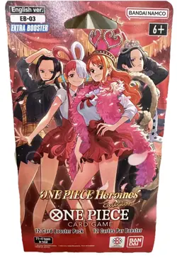 One Piece Card Game - EB03 Heroines Edition Sleeved Booster Pack HEAVY 37.54g - Image 2