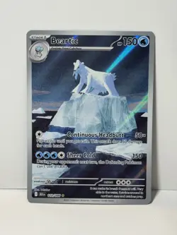 Beartic - 110/086 - Illustration Rare - Black Bolt - Pokemon Card - NM/M - Image 1