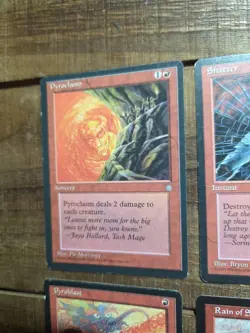 10 -Rare - Red- Ice Age - From Card collection - Magic the Gathering - Image 3