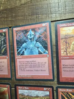 10 -Rare - Red- Ice Age - From Card collection - Magic the Gathering - Image 4