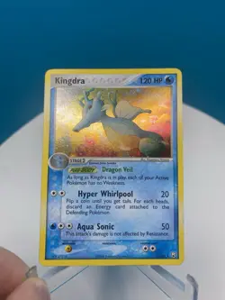 Pokemon TCG Kingdra Team Rocket Returns Holo Card 12/109 - NEAR MINT - Image 2