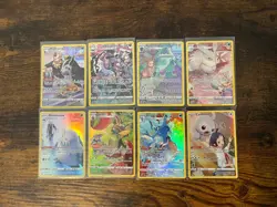 Pokemon FULL ART Trainer Gallery Lot Holos Bundle Set 8 Card Lot Sword & Shield - Image 1