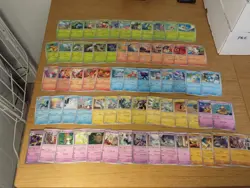 95% Complete Mega Evolutions Base Set Pokemon Card Bundle - No Duplicates - Holo - Image 2