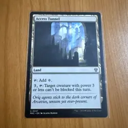 Access Tunnel - N/M - Murders At Karlov Manor - MTG Magic The Gathering - Image 1