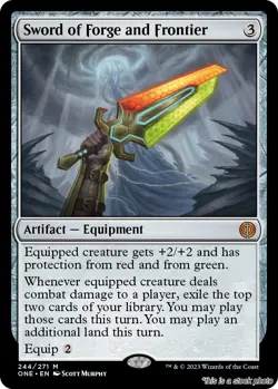 Sword of Forge and Frontier [ONE - 244] - LP [] TCG MTG - Image 1