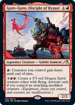 MTG - Goro-Goro, Disciple of Ryusei, Kamigawa: Neon Dynasty - Image 1