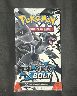 Pokemon Black Bolt Booster Packs - Scarlet And Violet English NEW SEALED! - Image 1