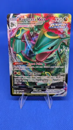 Pokemon TCG Rayquaza VMAX Crown Zenith Ultra Rare Card 102/159 Mint Condition - Image 1