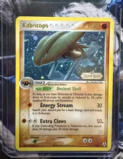 Pokemon TCG EX Legend Maker Kabutops 7/92 Reverse Holo STAMPED LP nice holo - Image 1