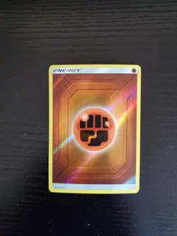 Fighting Energy - 2019 Pokemon Hidden Fates Reverse Holo - FREE SHIPPING - NM/MT - Image 1