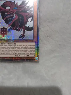 RA05-EN128 Slifer the Sky Dragon Variant Art Starlight Rare 1st Ed YuGiOh - Image 5